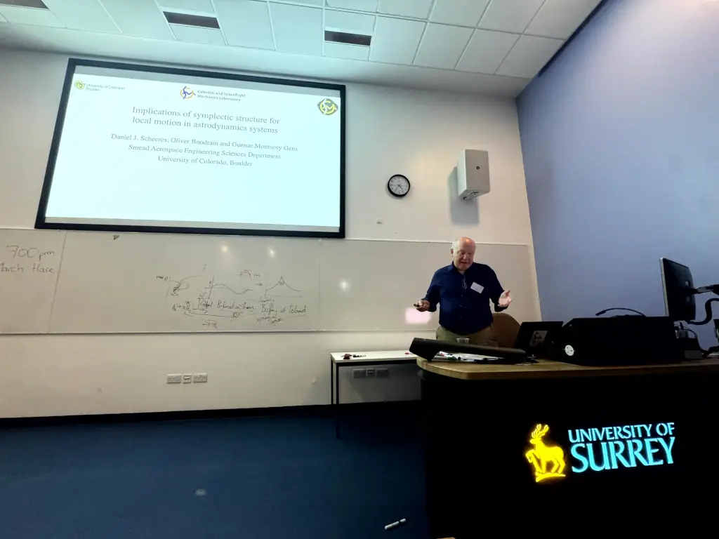 Picture from Dan Scheeres' talk.