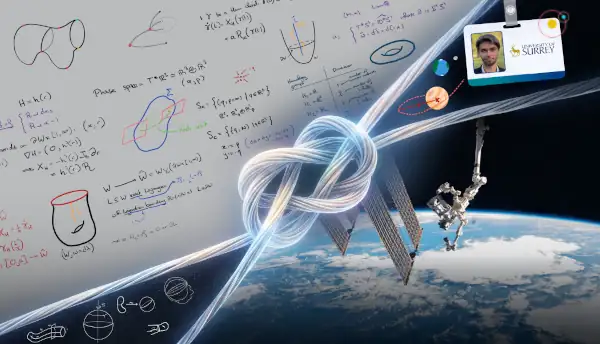Title picture for post Geometry and space engineering tied the knot (Geometry Space Surrey conference)