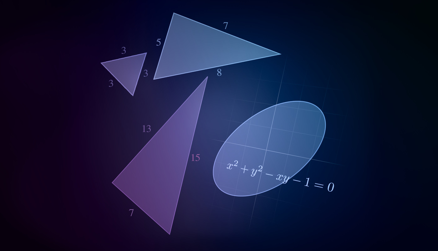 Title picture for post Triangles with integer side lengths